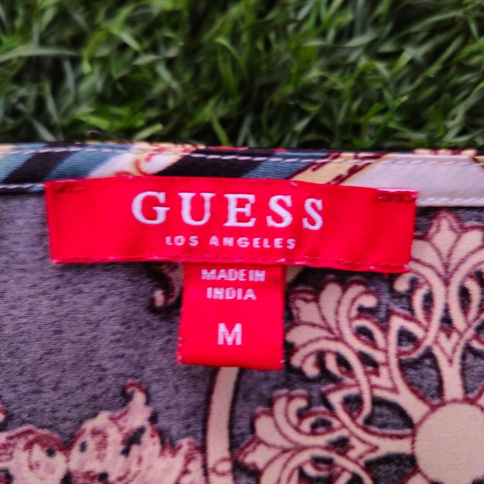 Guess Multicolor Patterned Blouse - Size M - image 2