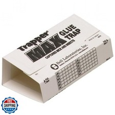 Trapper Max Glue Traps 72 Glue Boards Trap Mouse Bugs Insects Bed Bugs Spider