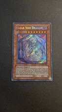 CLEAR VICE DRAGON SOVR-EN098 MINT CONDITION SECRET RARE