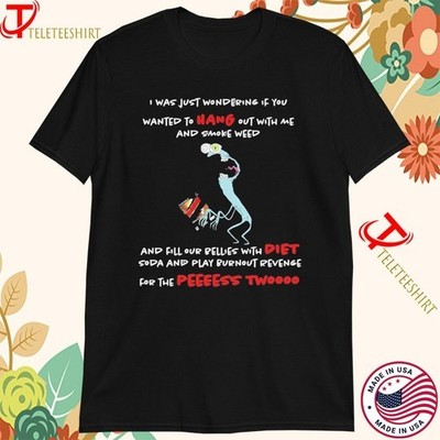 Smiling Friends I Was Just Wondering If You Wanted To Hang Out  T-Shirt, S-5XL