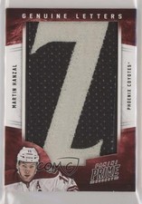 2012-13 Panini Prime Genuine Letters 4/6 Martin Hanzal #31 0c3