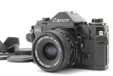 Canon A-1 SLR 35mm Film Camera NFD New FD 28mm F2.8 Near MINT From JAPAN