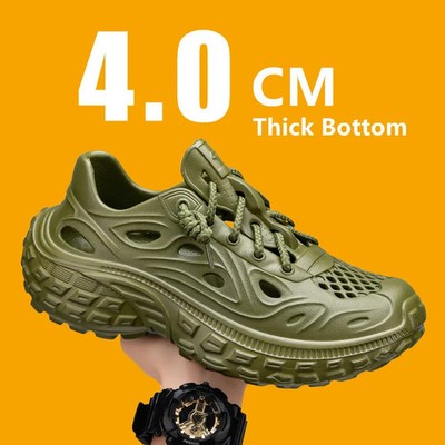 Fashion Garden Shoes Non-slip Platform Sandals Men's Outdoor Thick Bottom Beach