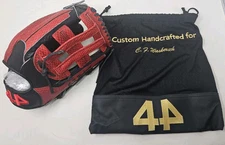 44 Pro 13in Signature Series Red & Black Glove Personalized READ With Bag RHT