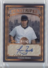 2025 Leaf A Bronx Legacy Bronze Spectrum Holofoil /50 Todd Zeile #P-TZ1 Auto s5j