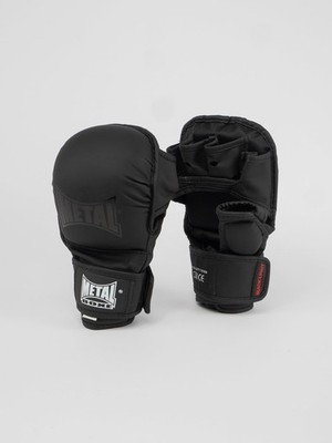 Black Light Strike Handschuhe für Freikampf, MMA, Größe L