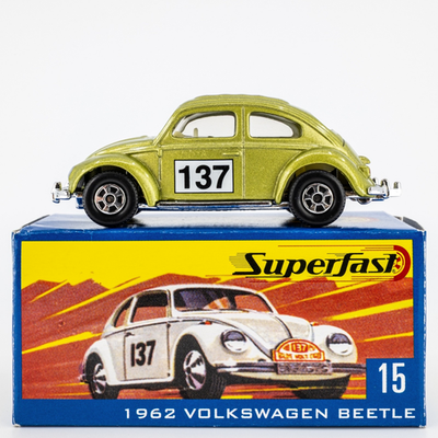 2004 Matchbox Superfast Toy Show #15 1962 Volkswagen Beetle MANGO