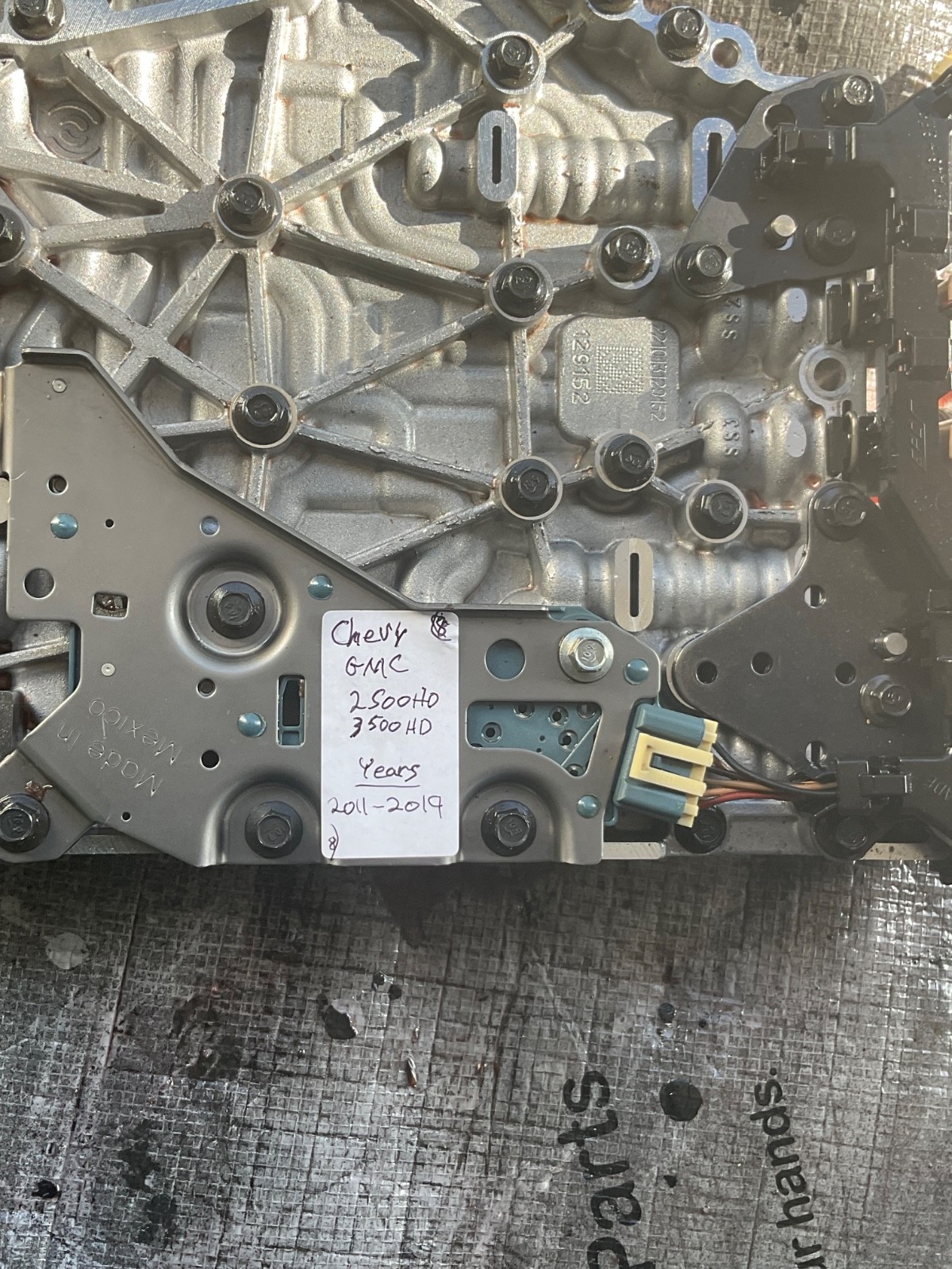 2011-2019 Chevy gmc 2500 3500 Allison 2100HS Transmission Valve Body P#29550271