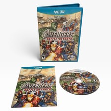 Marvel Avengers: Battle for Earth (Nintendo Wii U, 2012) CIB w/ Manual Tested