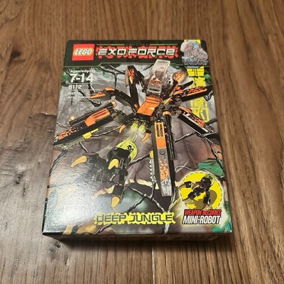 特撮 FAKE LAVA ELEVENTOYS LEGO Exo Force Jungle 8112 Arachnoid Battle Stalker Crawler Box