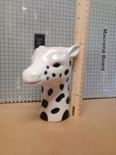 Giraffenkopf Pflanztopf Halter Keramik klein Neuheit Sukkulenten &Uuml;bertopf