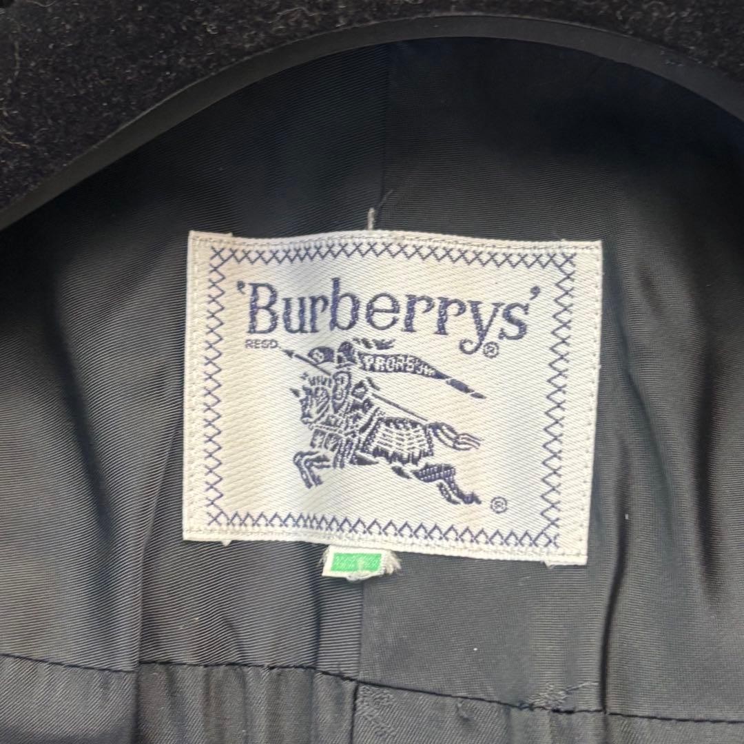 Burberry Chesterfield Coat With Lining Black Cashmere Blend Size L For Women thumbnail 12