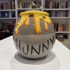DISNEY Autentico Zrike WINNIE THE POOH HUNNY Biscottiera Miele Vaso con Api