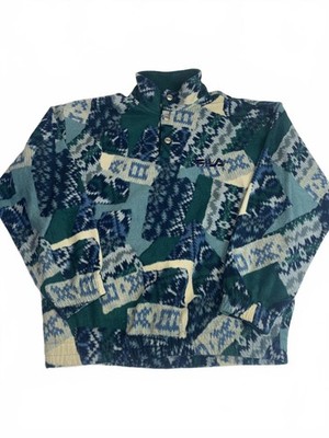 Fila Magic Line Funky 1/4 Zip Fleece, Medium