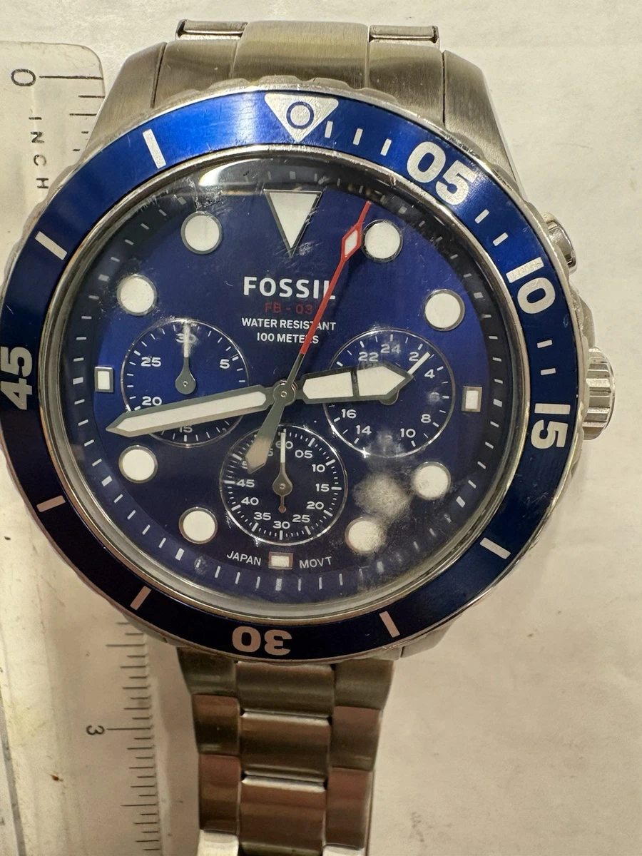 Fossil Adult Quartz Battery Chronograph Wristwatches for  display picture 3