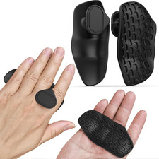 Anti-Slip Workout Grips, Ergonomics Rubber Gym Grips, Weight Lifting Grips for H