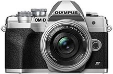 OLYMPUS OM-D E-M10 Mark IV Silver Body Silver M.Zuiko Digital ED 14-42mm