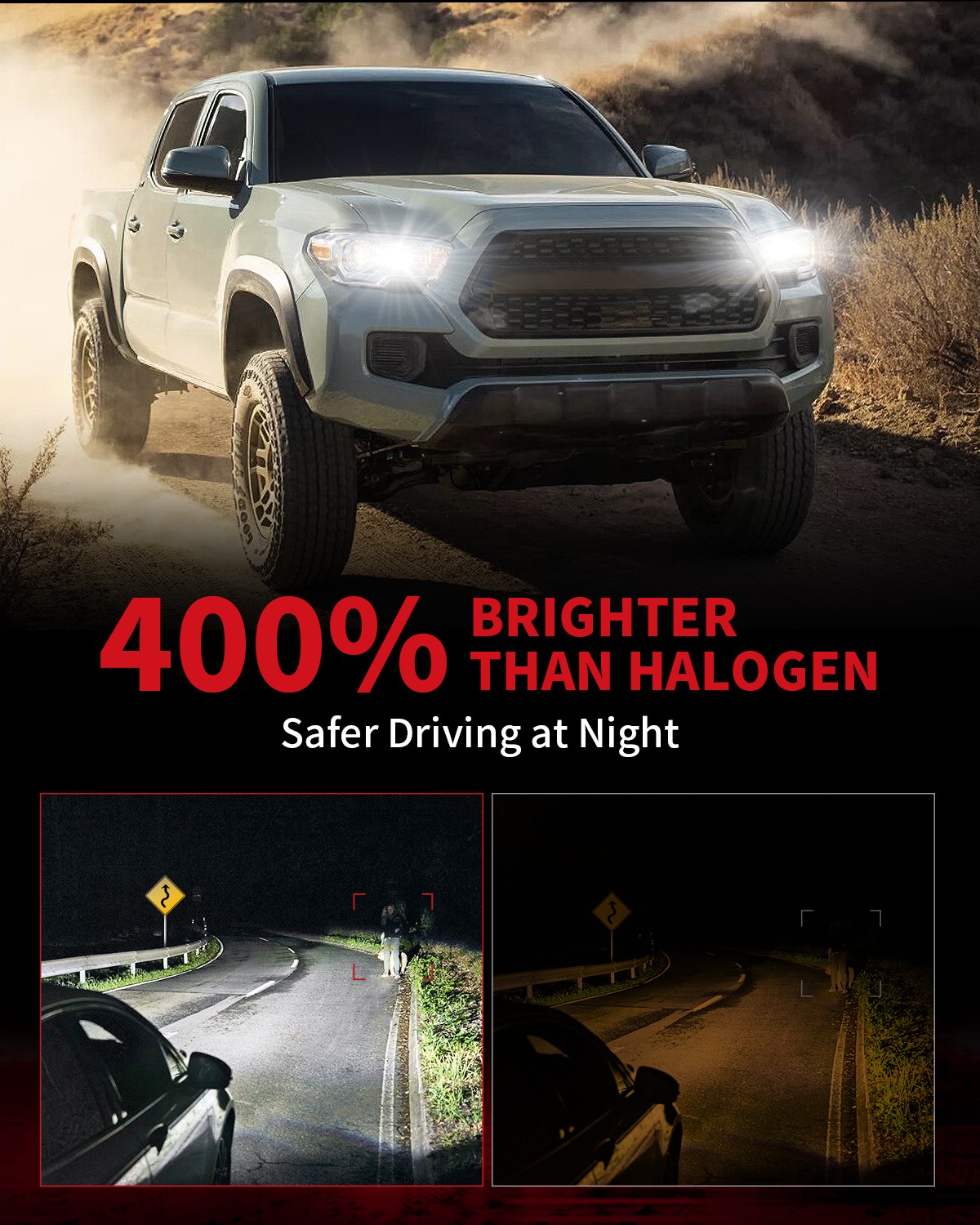 9005 H11 H16 LED Headlight High Low Beam +Fog Bulb for Chevrolet Cruze 2016-2018