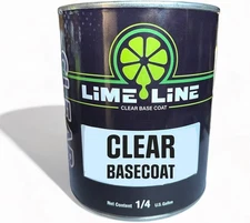 LiME LiNE Clear Automotive Basecoat Paint, 32 Fl Oz (Pack of 1), Transparent 
