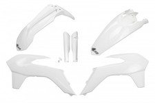 kit plastiche FULL Ktm EXC 125 200 250 300 350 450 500 2014 - 2016 Ufo bianco