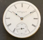 Antique 1899 Elgin Grade 117 Pocket Watch Movement Parts/Repair 6s 7j USA