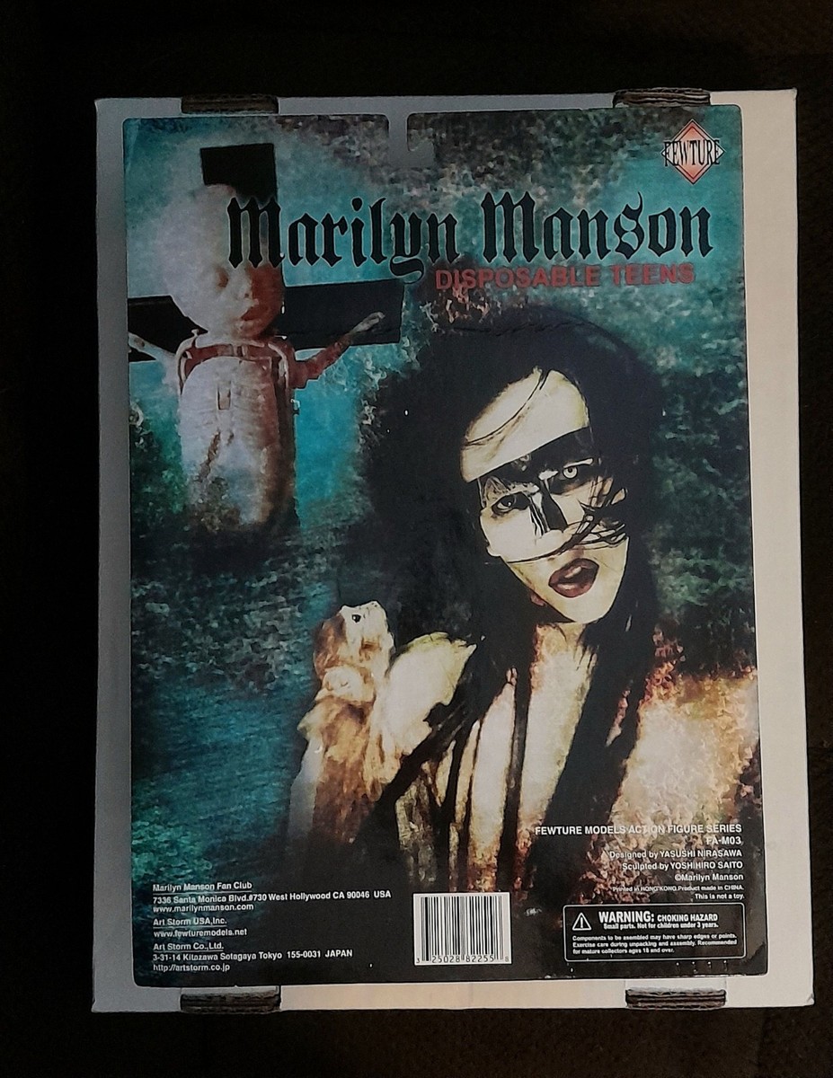 Marilyn Manson Disposable Teens Action Figure Fewture Models | eBay