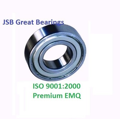 (Qty.2) 6204-ZZ Premium 6204 2Z shield bearing 6204 ball bearings 6204 ZZ ABEC3