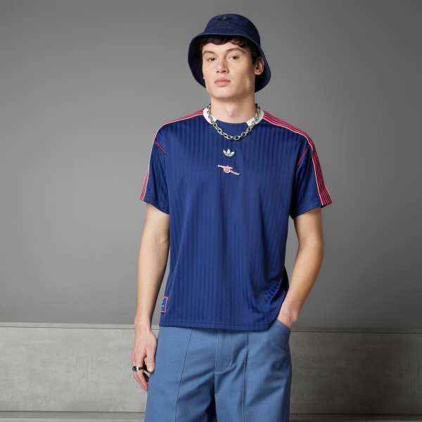 adidas Arsenal Terrace Icons Soccer Jersey Shirt JF0546