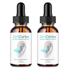  2 Pack ZenCortex Drops for Tinnitus, Relief for Ringing Ears Drops 2 Bottles 