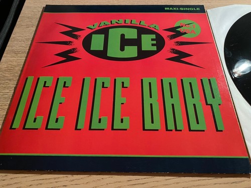 VANILLA ICE "ICE ICE BABY" 1990 12" MAXI SBK ULTRA EMI 3 REMIXES QUEEN SAMPLE 12 - 第 22/24 張圖片