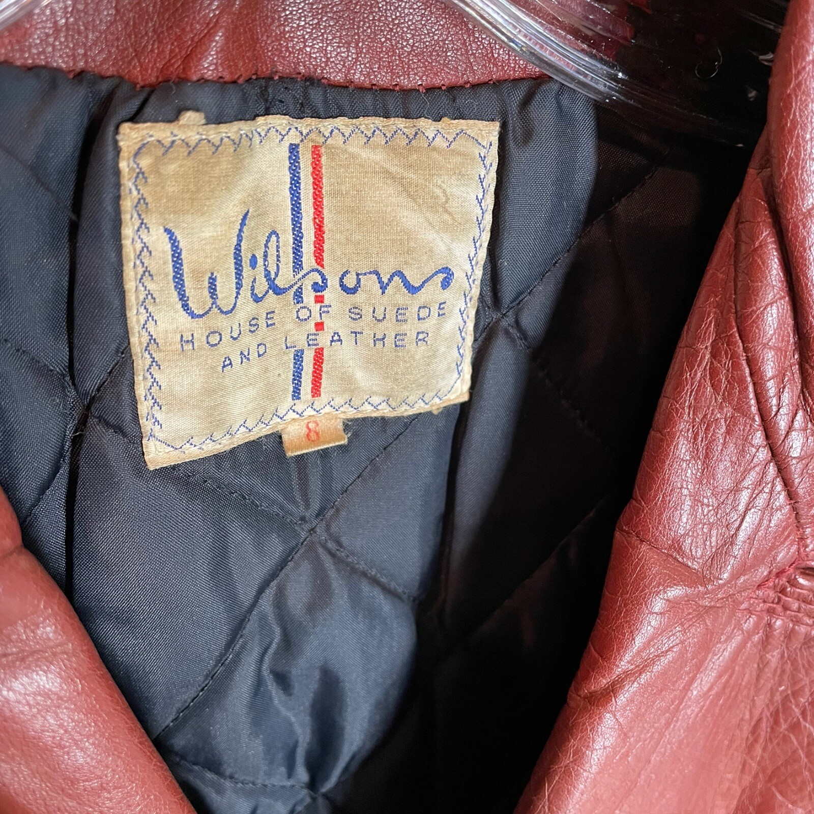 WILSONS HOUSE OF SUEDE LEATHER Vintage Size 8 Women's… Gem