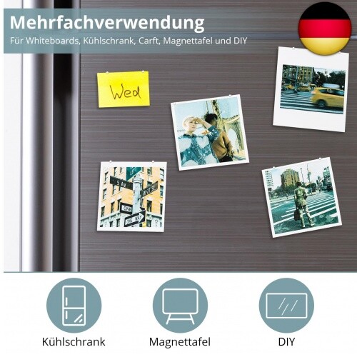 KOBOKO 100 Stücke Neodym Magnete, 3×2mm Mini Magnete, Kleine Magnete Stark, M - Bild 4 von 7