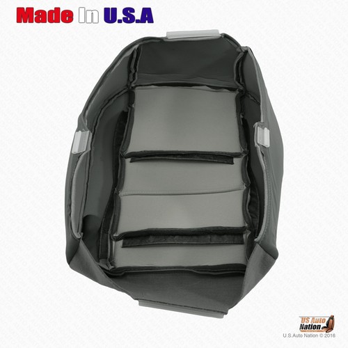 2008 TO 2010 Ford F250 F350 F450 XLT Driver Bottom Cloth Seat Cover "STONE GRAY" - Picture 8 of 8
