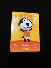 WALKER ANIMAL CROSSING AMIIBO SERIES 1 CARD #100 TRACKED AU POST geniuine