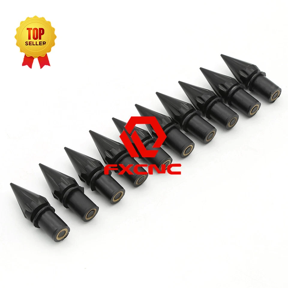 10x CNC 5mm Carenado Parabrisas Tornillo Tornillo Kit Tuercas Montaje Parabrisas Tuercas Wellnut Foto 3 de 4