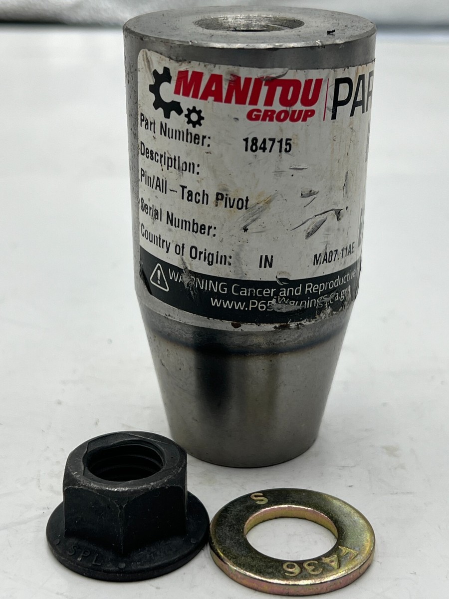 pin'K Genuine Manitou Group Parts 184715 Pin/All Tech Pivot | eBay