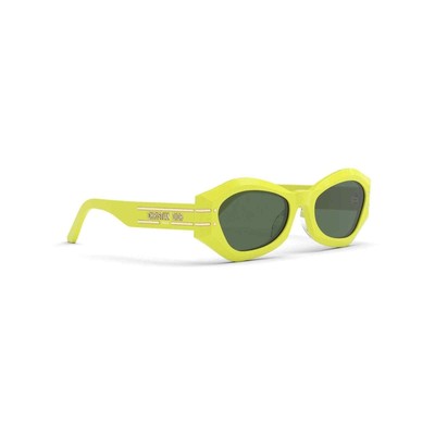 Christian Dior DIORSIGNATURE B1U 66C Yellow Gold Green Lens  display picture 2