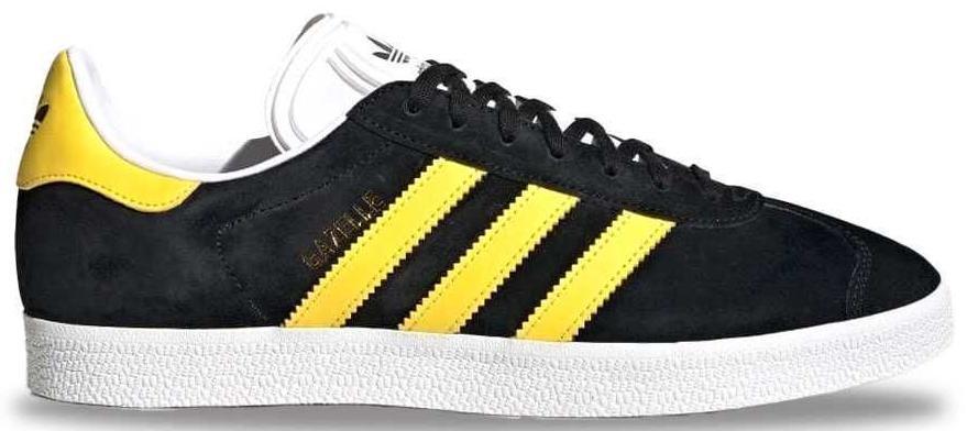 Adidas Gazelle Black Impact Yellow for sale | eBay