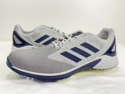 Adidas ZG21 Motion Spiked Golfschuhe, Herren Golfschuhe UK Größe 14,5, Grau, Neu