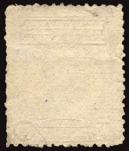Canal Zone #26 10c 1906 Violet & Black Imprint Error Rare Used - Picture 2 of 2