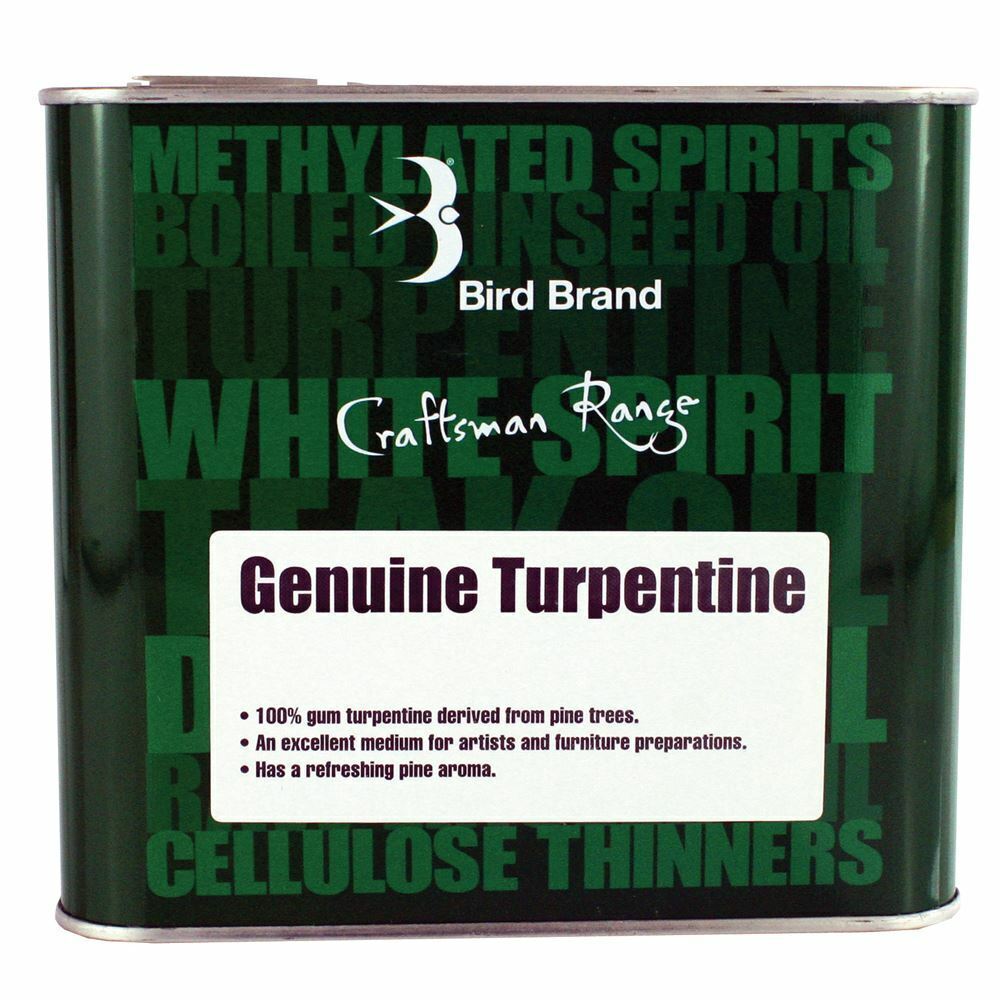 100 Pure Gum Turpentine Genuine Turps Paint Brush Cleaner Thinner