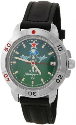 Vostok Komandirskie 431021 Watch VDV Mechanical Watch USA Seller