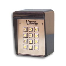 Linear AK-11 ACP00748 Wired Exterior Outdoor Metal Keypad Gate Door Openers