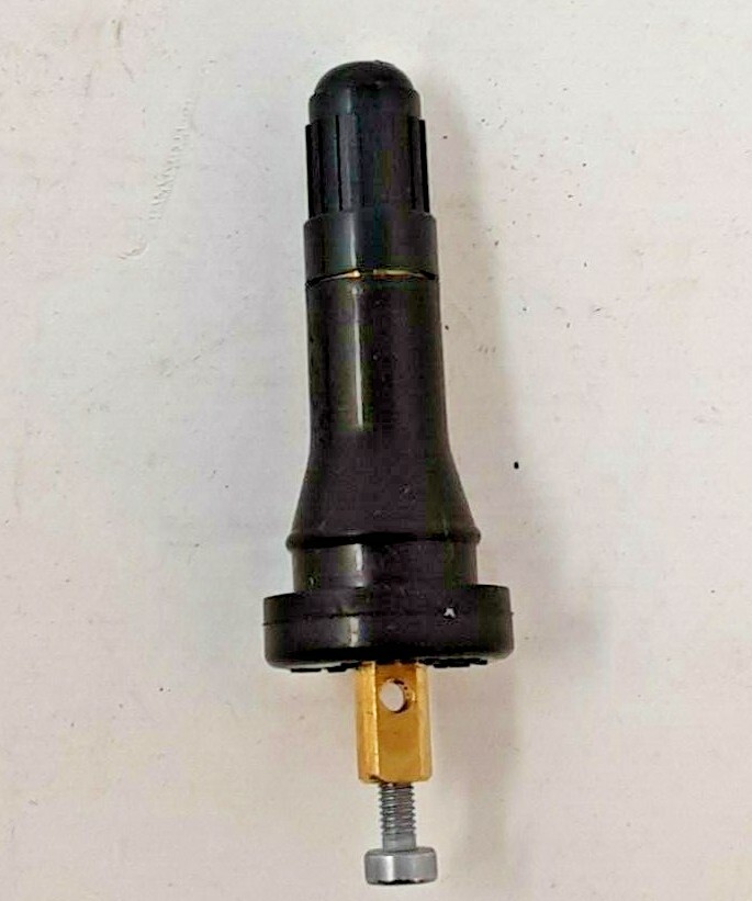 (5 PC) VS950 Dill Snap In TPMS Valve Stems 2 Flat Sides Stepped Screw