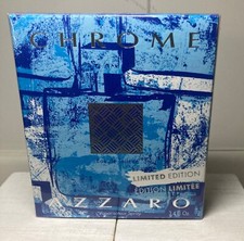 AZZARO CHROME LIMITED EDITION 2015 For Men Cologne 3.4 oz  100 ml EDT Spray