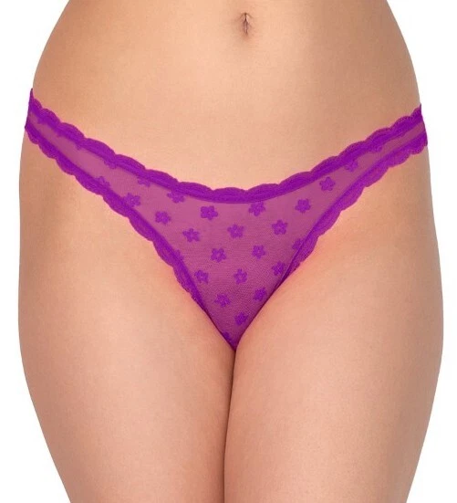 Bragas tanga no borders XXL/2XG NUEVAS/ETIQUETAS púrpura, amarillo, blanco y negro Foto 4 de 4