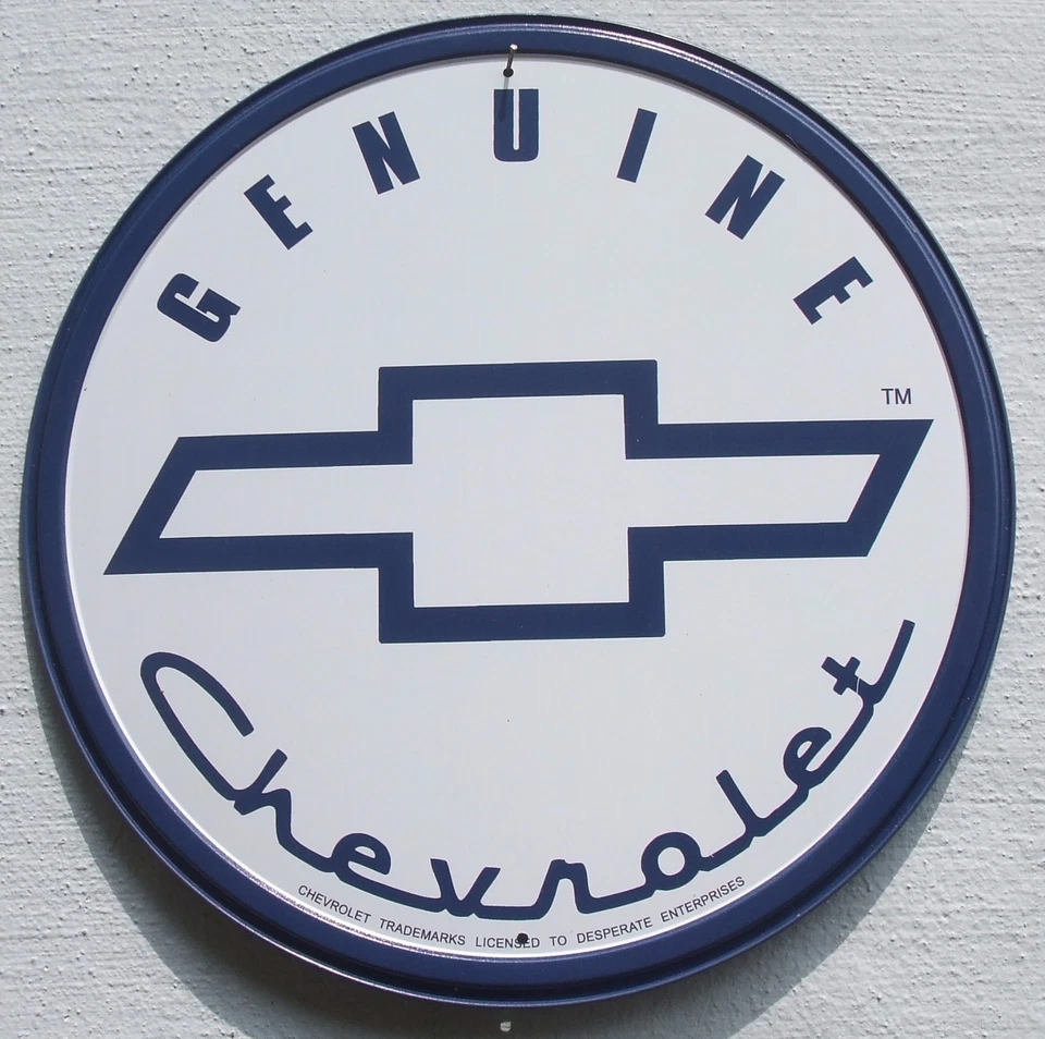 Chevy Service USA Chevrolet Teile Händler Klassik Metall Schild - Bild 1 von 1