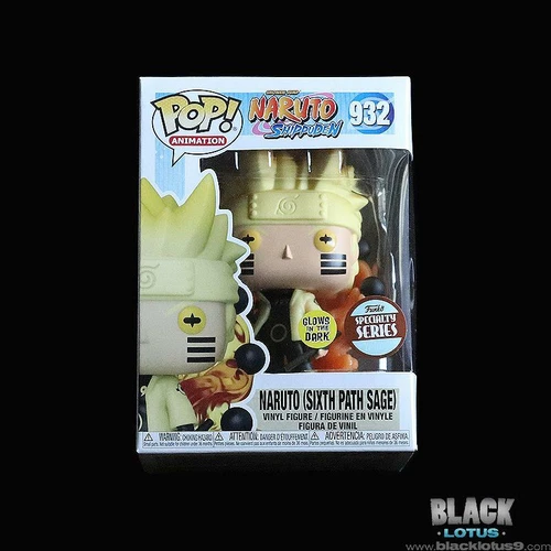 Funko Pop! Sixth Six Path Sage Naruto Shippuden Specialty Series Glow Pop 932