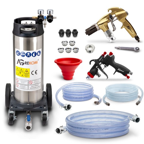 Agregador neumático de pintura y yeso de grado industrial 20L - 5,3 galones, 116 PSI máx. - Imagen 6 de 8