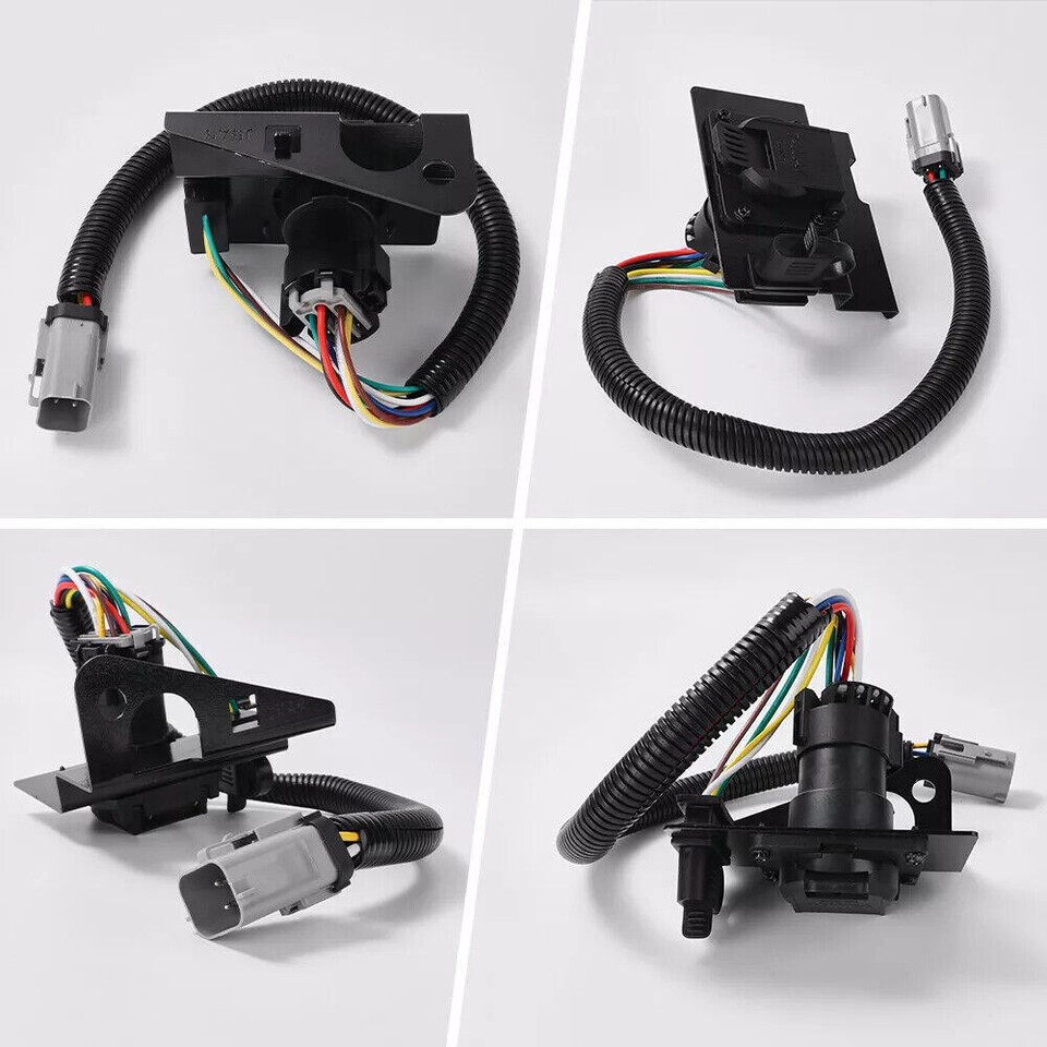 For 99 01 F250 F350 Super Duty Ford 4 & 7 Pin Trailer Tow Wiring